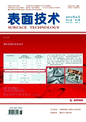 《表面技术》科技核心论文发表期刊征稿启事